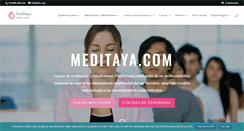 Desktop Screenshot of meditaya.com